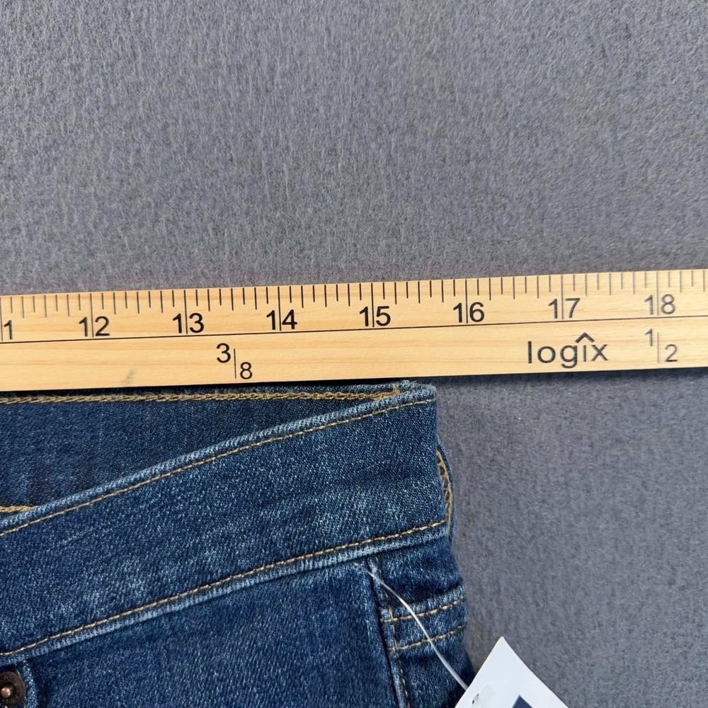 Gap 1969 Real Straight Jeans Women 29R Dark Indigo Mid Rise 31x30 NWT - Picture 9 of 12